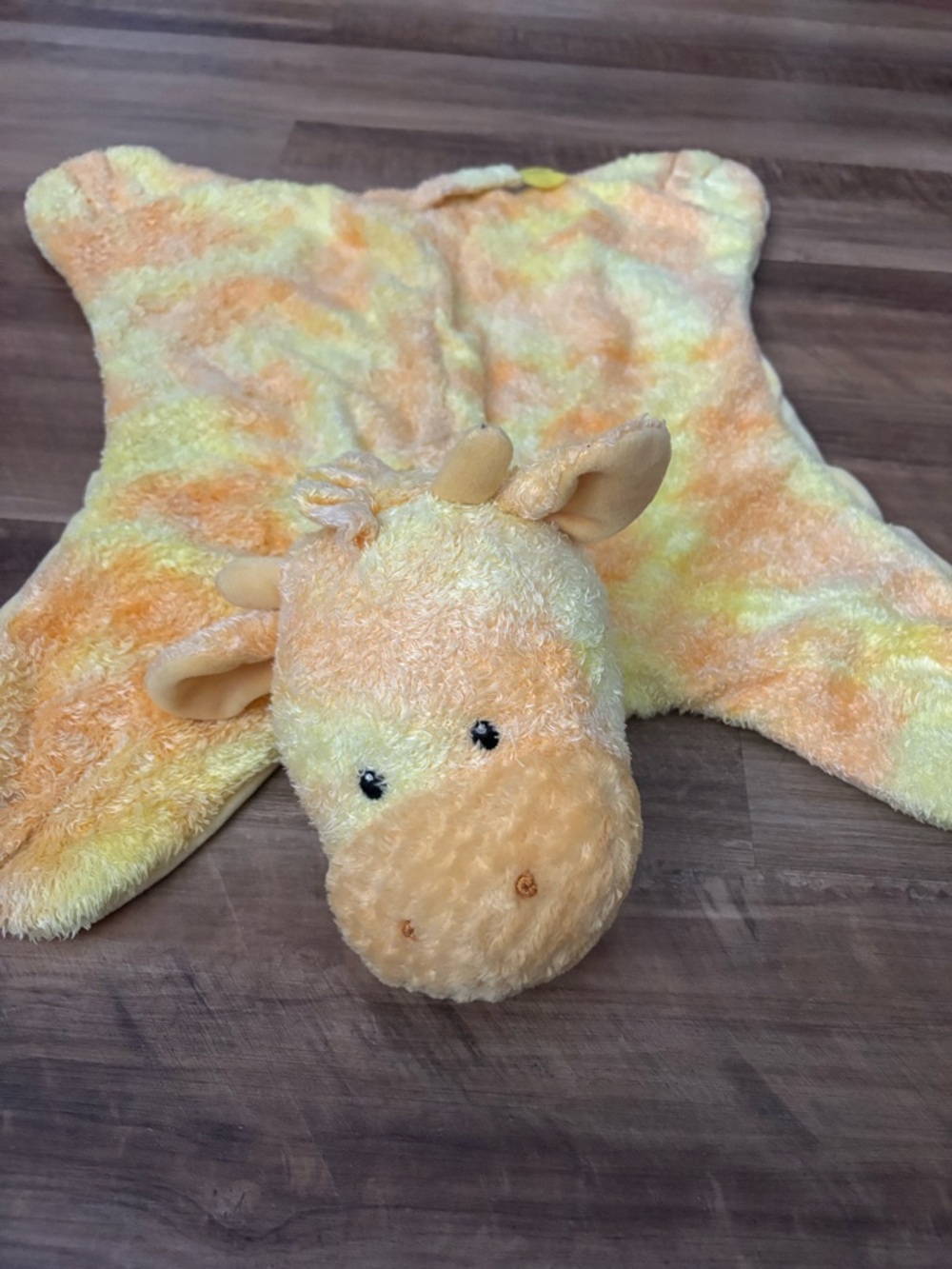 Gund Yellow and Orange Giraffe Lovey Plush
